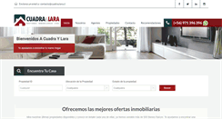 Desktop Screenshot of cuadraylara.cl