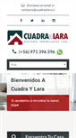 Mobile Screenshot of cuadraylara.cl